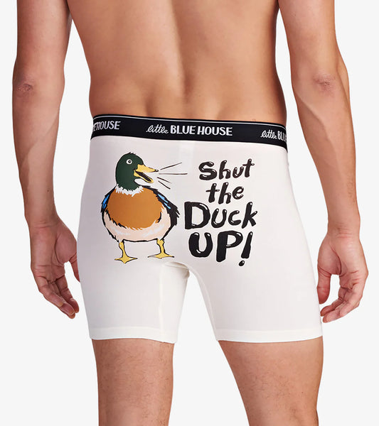Little Blue House Shut The Duck Up Boxer Brief