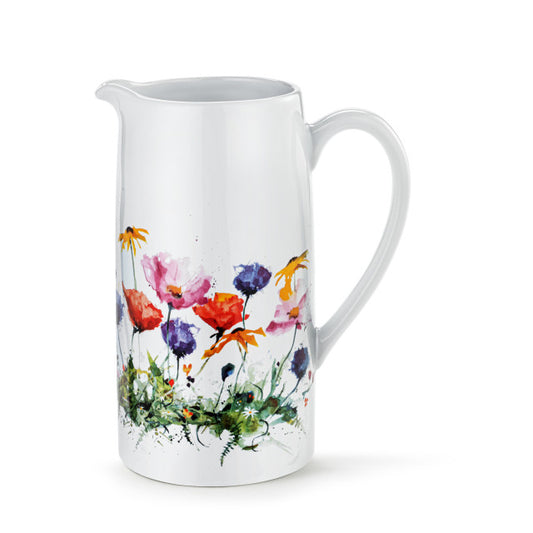 Demdaco Wildflowers Pitcher