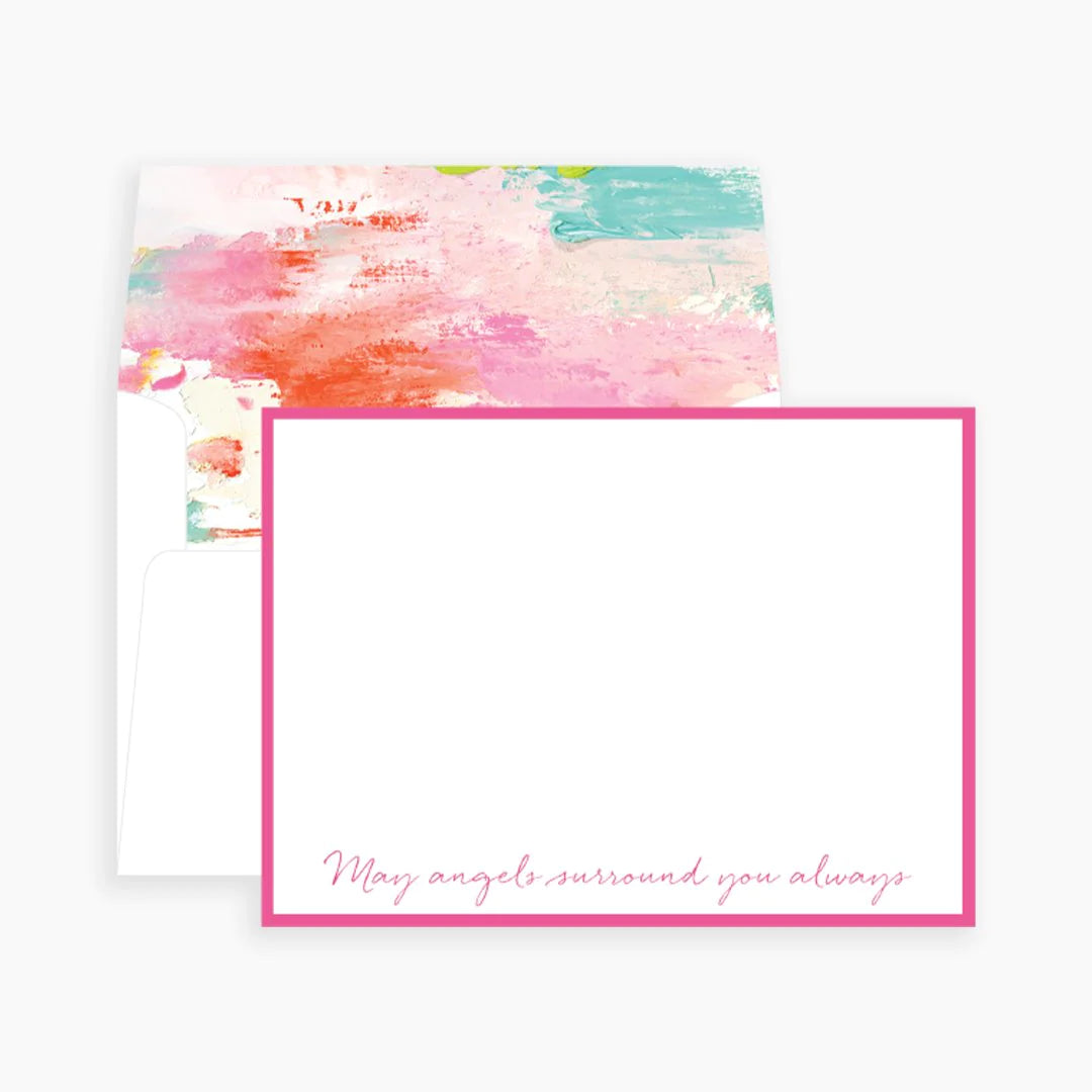 Anne Neilson Home - May Angels Surround You Always Notecards Set