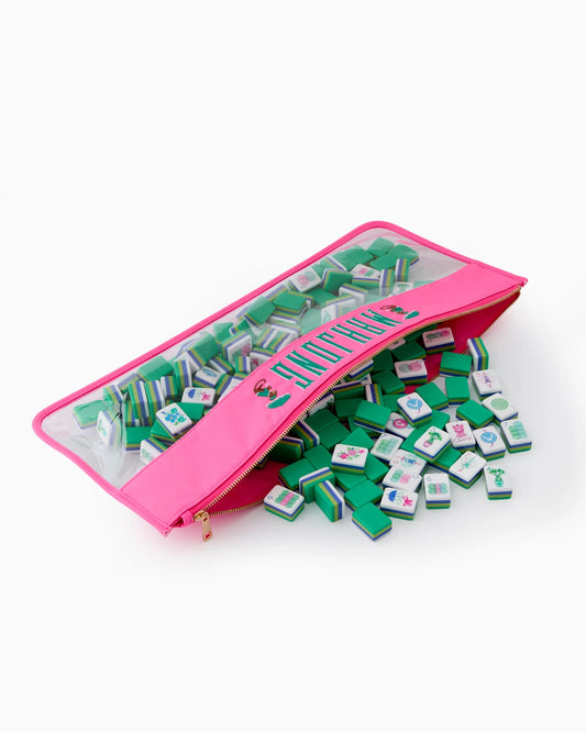Oh My Mahjong Pink Monkey Mahjong Bag