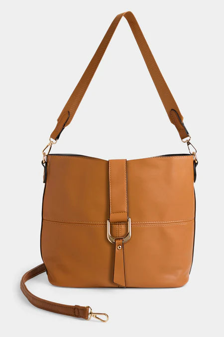 Coco+Carmen Cassia Shoulder Bag - Cognac
