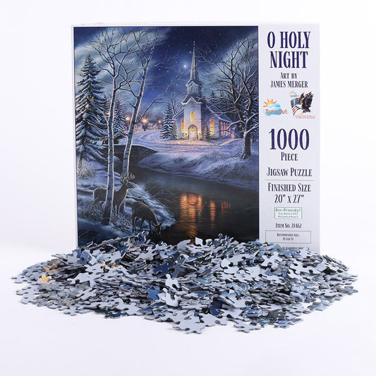 Swanson Christian Products Oh Holy Night Jigsaw Puzzle