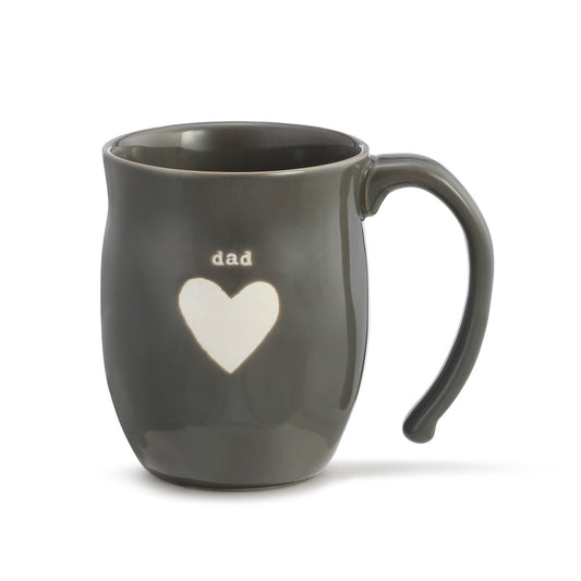 Demdaco Dad Heart Mug