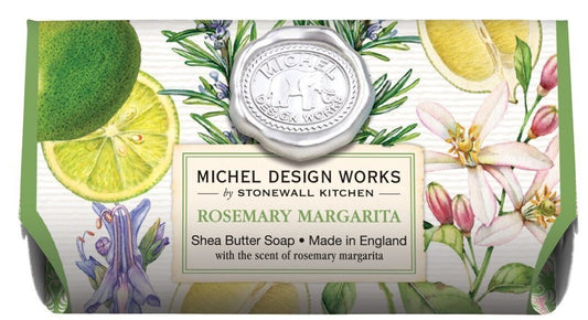 Michel Design Works Shea Butter Bar Soap: Rosemary Margarita 8.7oz
