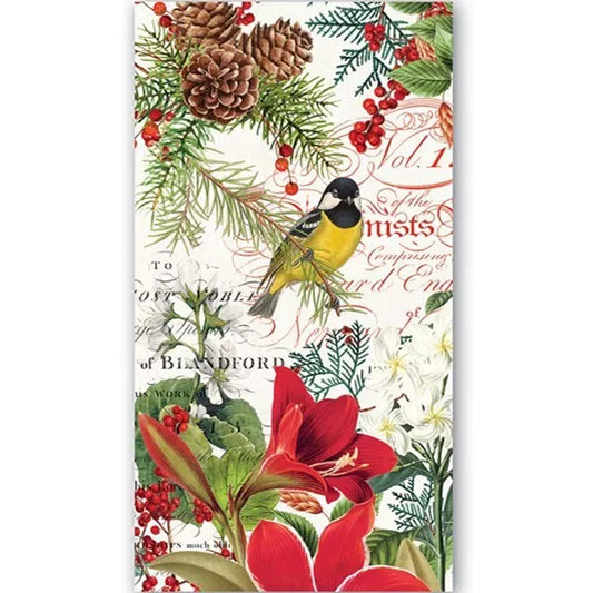 Michel Design Works Merry & Bright Hostess Napkins