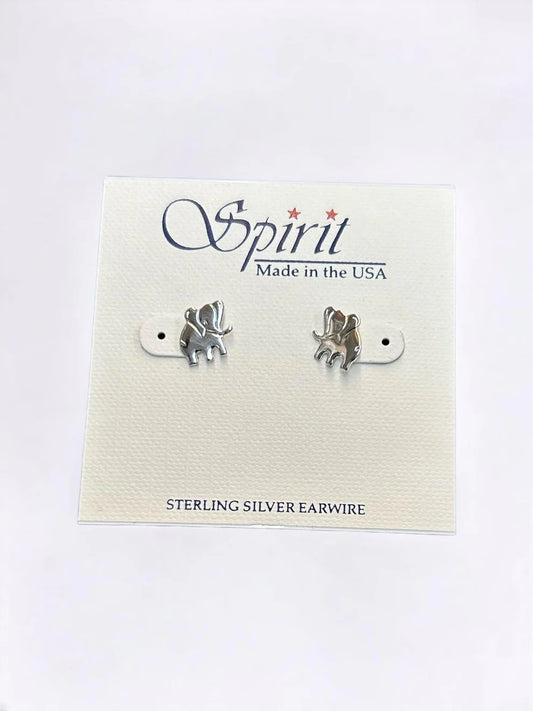 Spirit by Silver Forest Happy Elephant Earrings