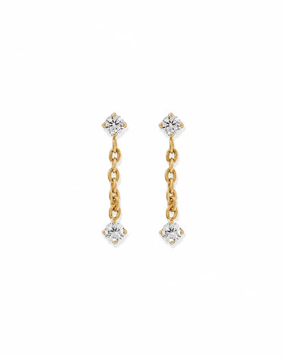 Linny Co Holland Gold Screw Back Stud Earrings