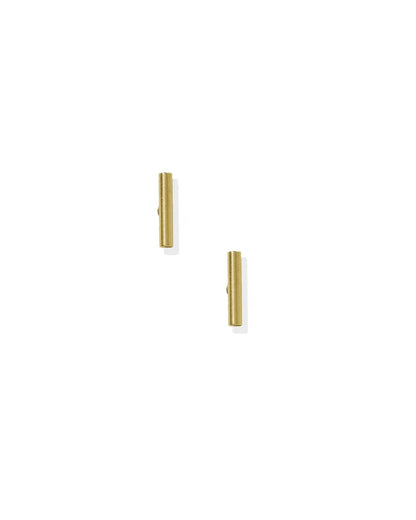 Linny Co Perry Gold Screw Back Stud Earrings