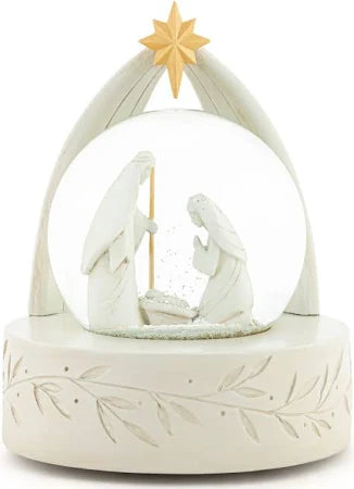 Demdaco Holy Family Snow Globe