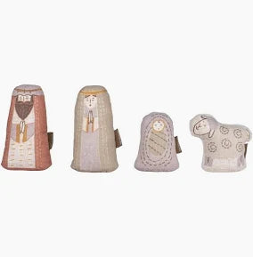 Demdaco Children's Plush Nativity Set