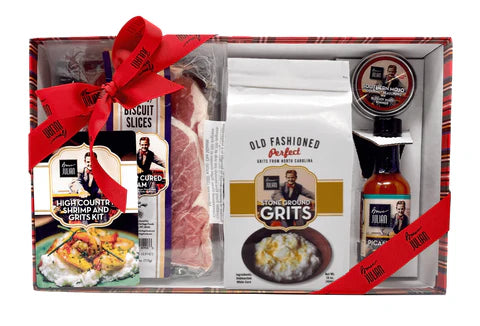 Bruce Julian Shrimp and Grits Box