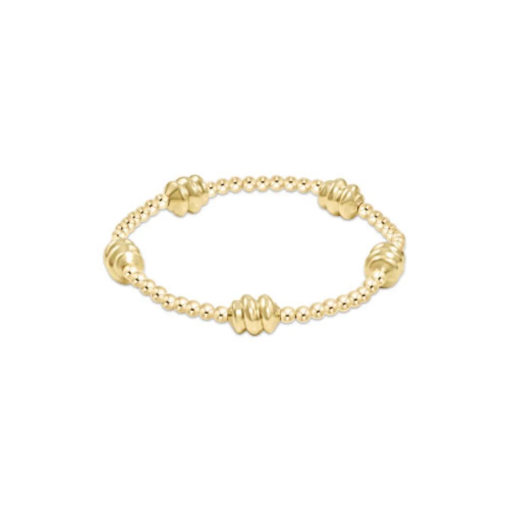 Enewton Admire Gold 3mm Bead Bracelet - Gold