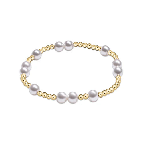 Enewton Hope Unwritten 6mm Bead Bracelet - Pearl