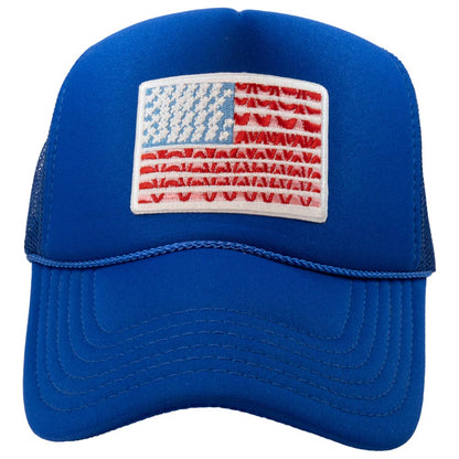 Katydid American Flag Foam Hat