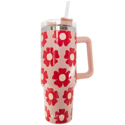 Katydid Groovy Flower Tumbler