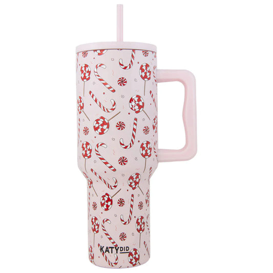 Katydid Candy Canes Tumbler