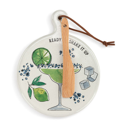 Demdaco Margarita Mini Ceramic Serving Board