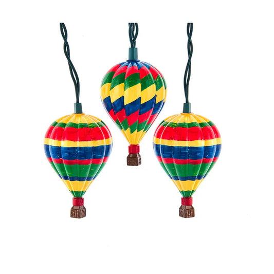 Kurt Adler Hot Air Balloon Light Set