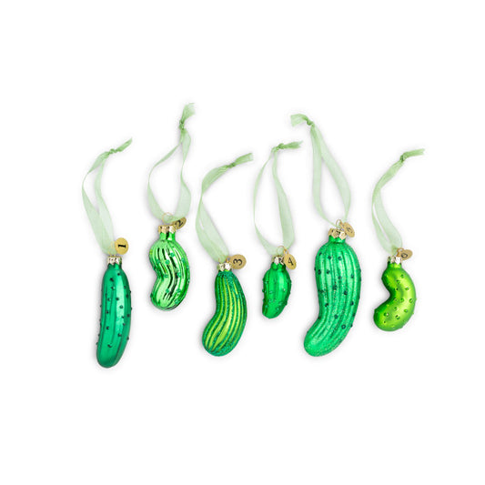 Demdaco Pickle Ornaments Game