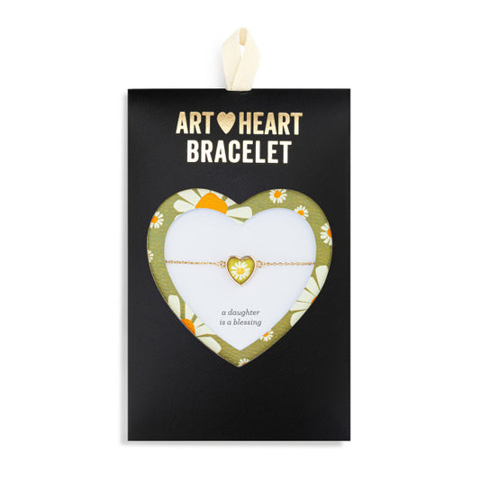 Demdaco Art Heart Bracelet Daughter