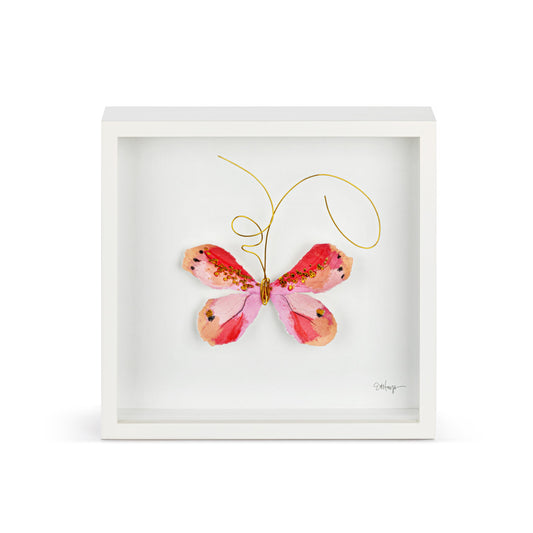 Demdaco Butterfly Wall Art 10" Square