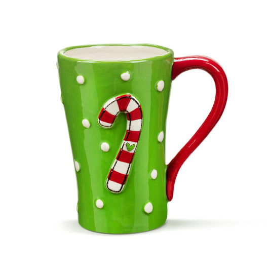 Demdaco Candy Cane Mug