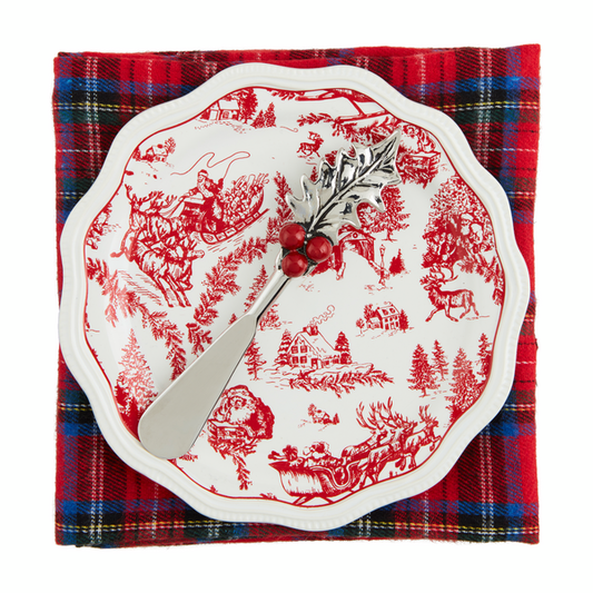 Mud Pie Toile Appetizer Set