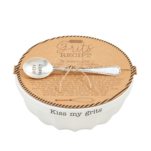 Mud Pie Grits Bowl Set