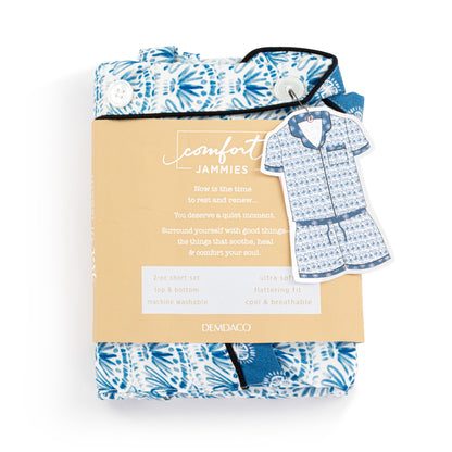 Demdaco Comfort Jammies Indigo Mosaic