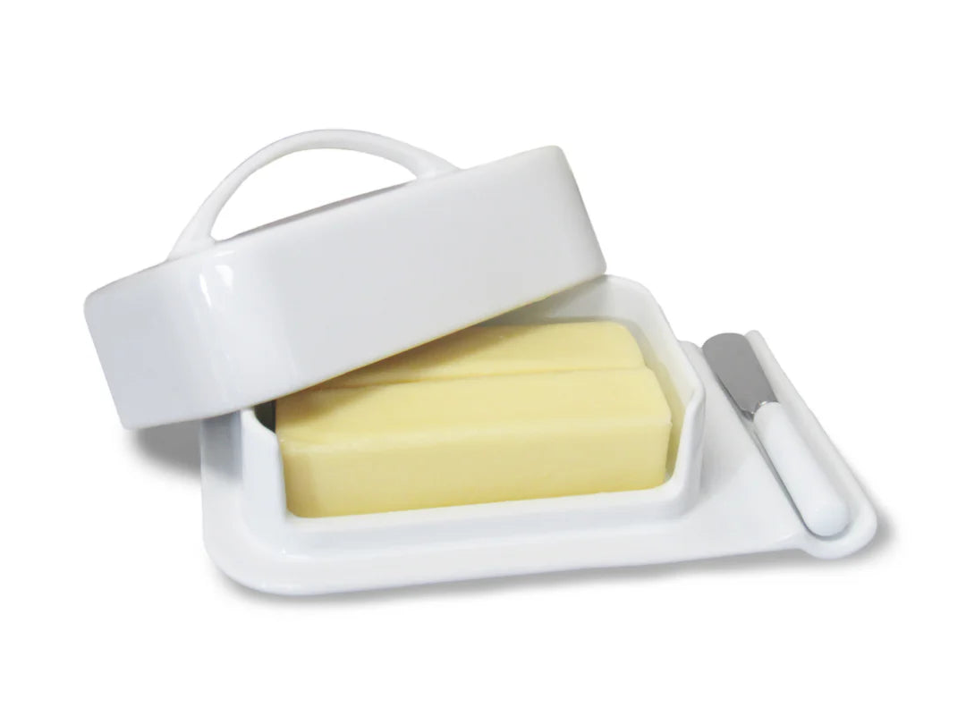 Porcelain Butterie Butter Dish