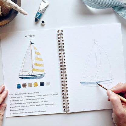 Emily Lex Studio Seaside Watercolor Workbook