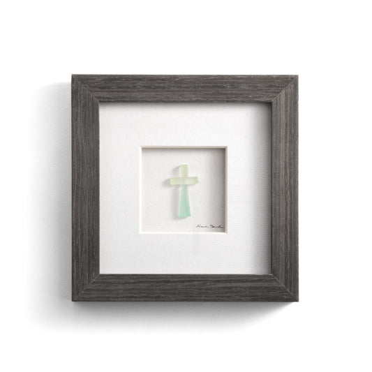 Demdaco Sharon Nowlan Collection Cross Wall Art - Gray