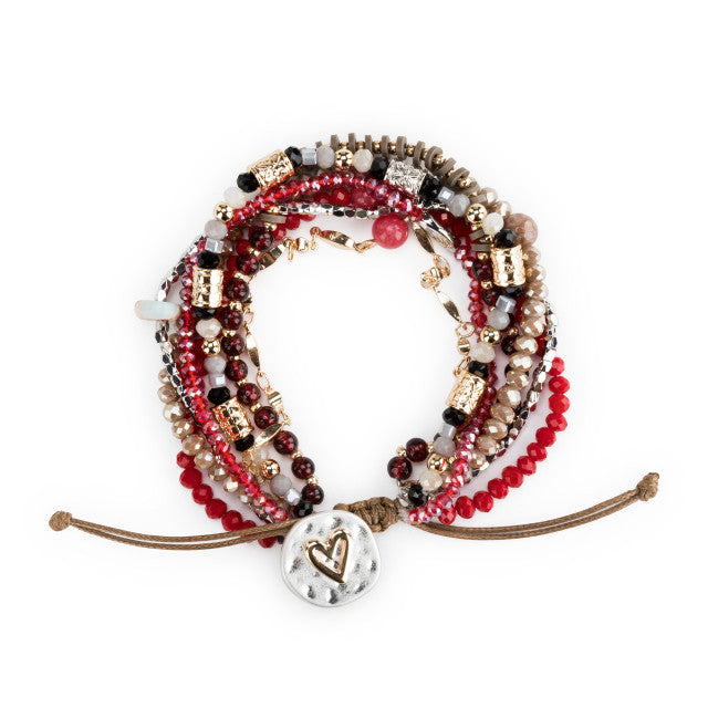 Demdaco Your Journey Beaded Love Bracelet