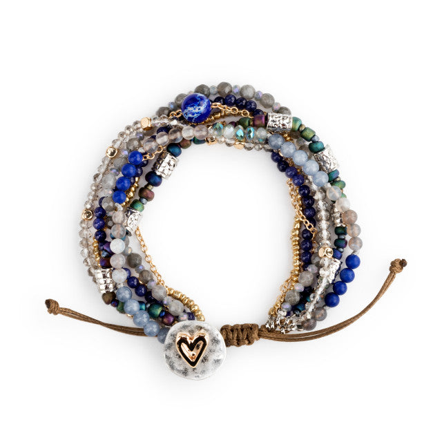 Demdaco Your Journey Beaded Love Bracelet